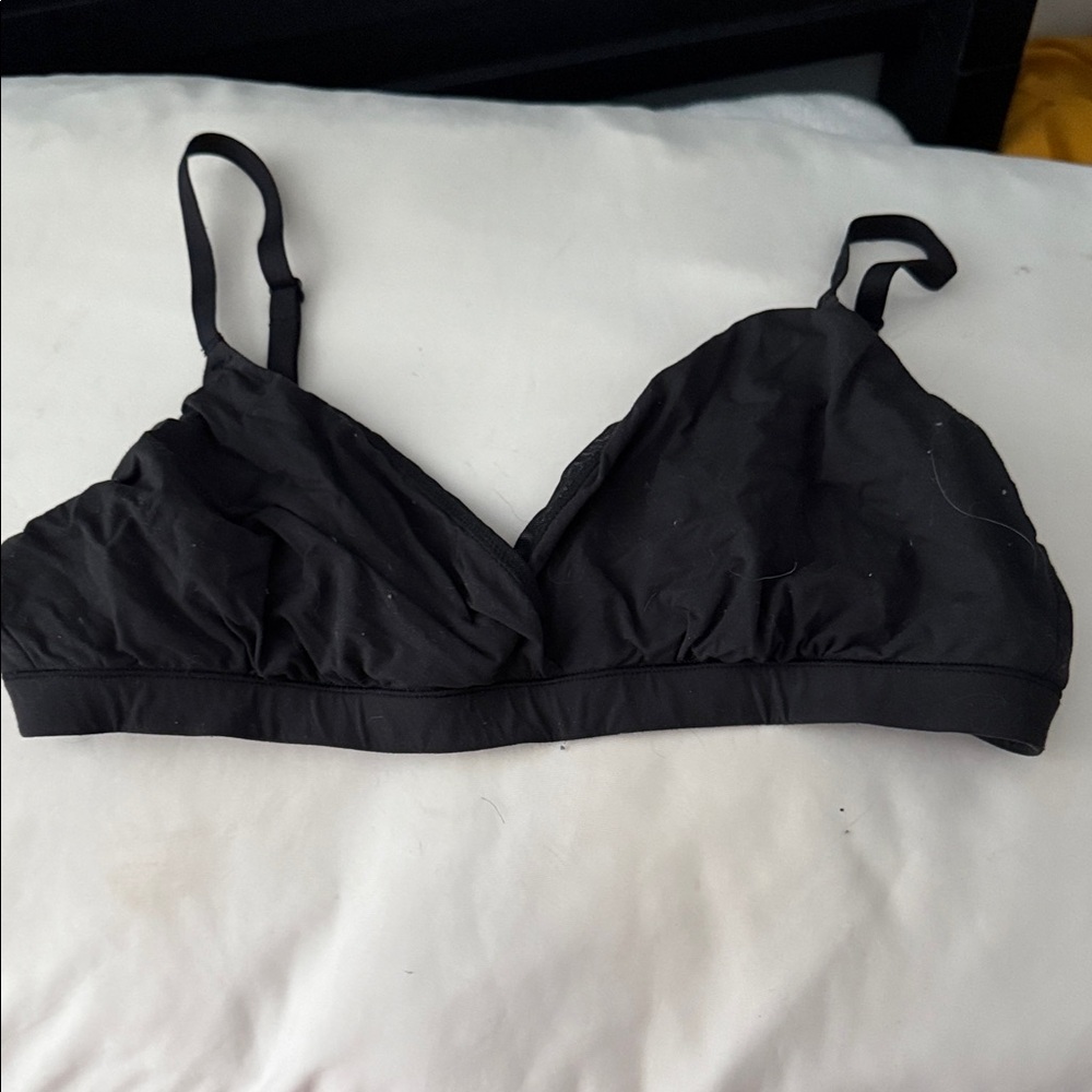 SKIMS Black Triangle Bralette